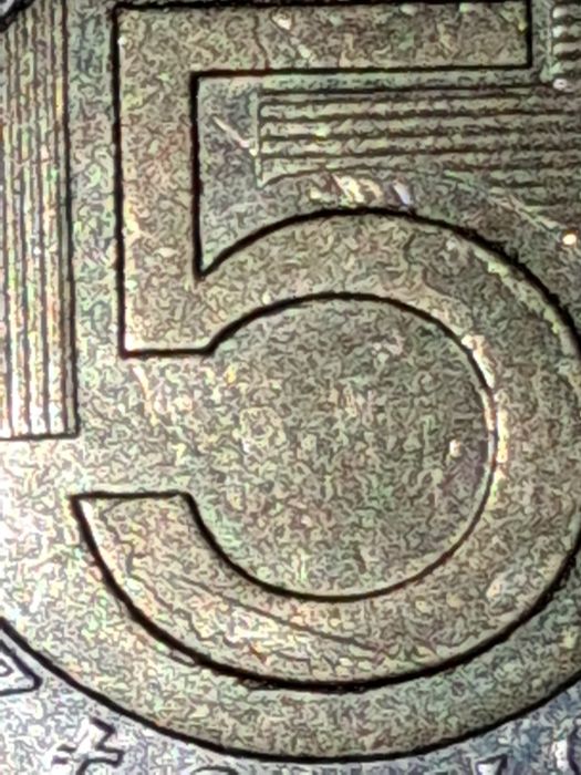 5 zł z destruktem menniczym 2022 r.