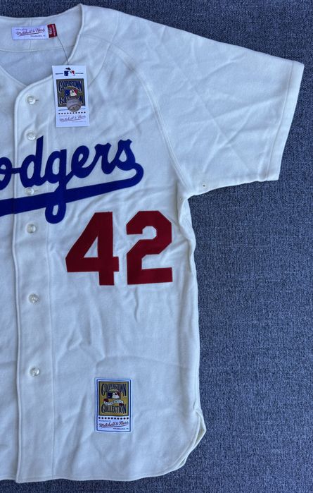 Джерсі Mitchell & Ness Аутентична футболка Джекі Робінсона