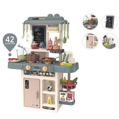 Дитяча ігрова кухня Modern Kitchen з водою, парою, 42 предметів