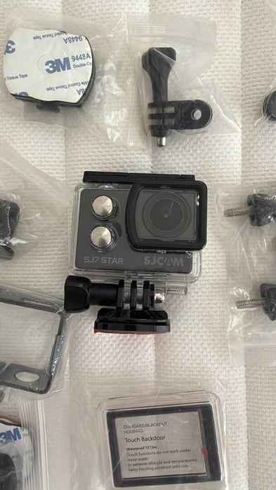 SJCAM SJ7 Star 4K - action cam compativel com suportes GoPro, completa