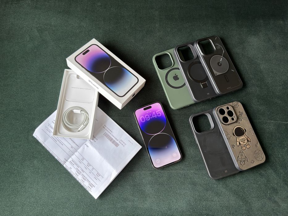 IPhone 14 Pro 256GB Deep Purple zadbany, faktura, gratisy!