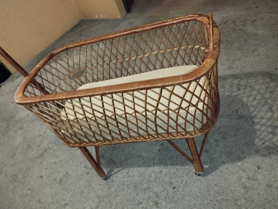 Berço em Vime de bebe