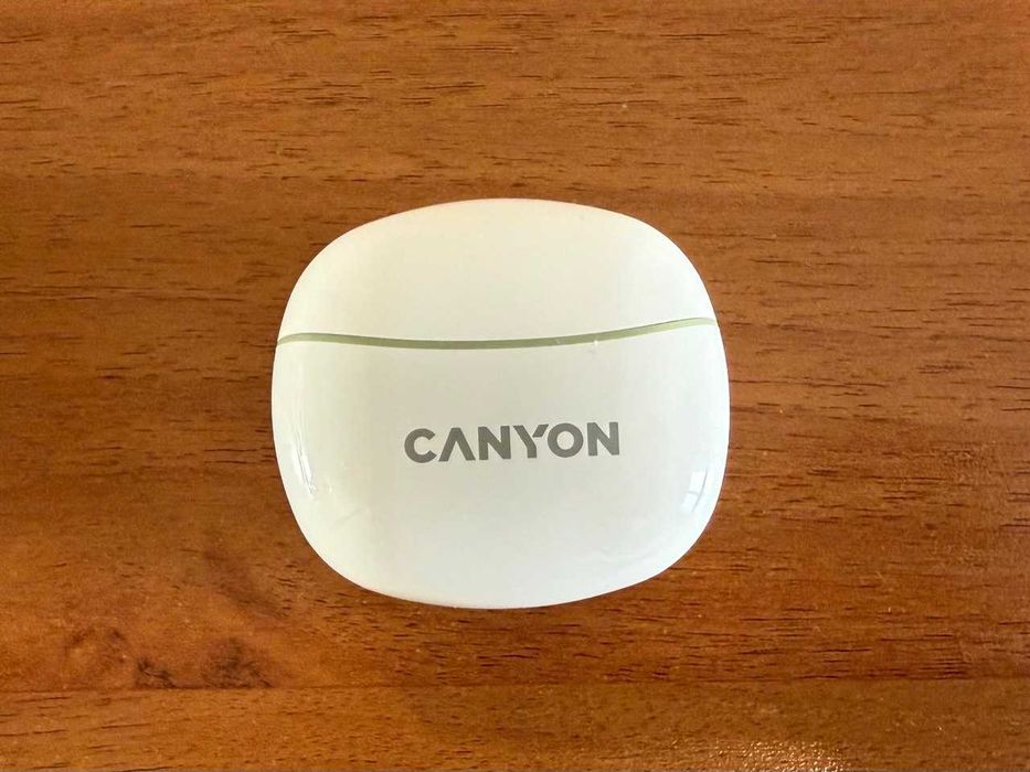 Бездротові Bluetooth Навушники Canyon TWS-5 Green (CNS-TWS5GR)