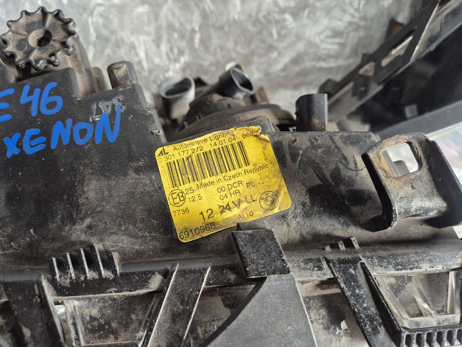 Bmw 3 E46 Lampa przod przednia Reflektor Xenon