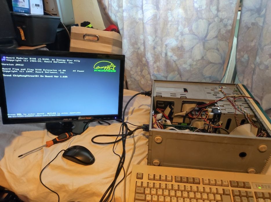 Okazja tanio Retro PC Pentium 1 VA-503A tanio