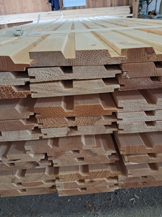 PRODUCENT Deska elewacyjna lamele, szalówka romb duo 1 gatunek