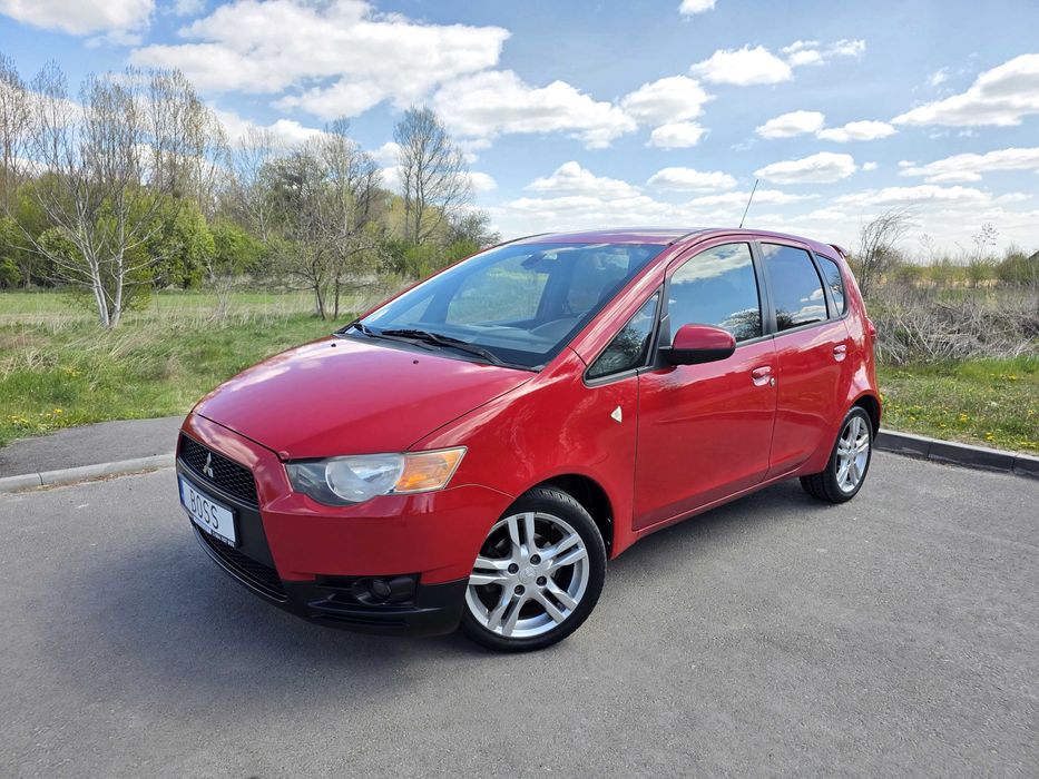 Mitsubishi Colt 1,3 Benzyna 95KM 2009r Sprawna Klimatyzacja, Niski Przebieg, Opłaty na Rok