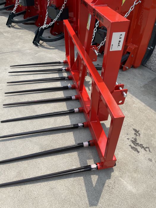 Forquilha traseira para trator 1,50