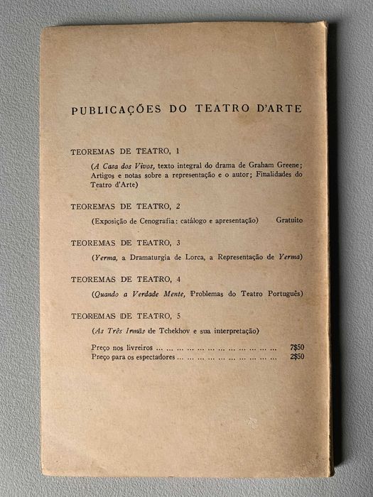 Teoremas de Teatro 5