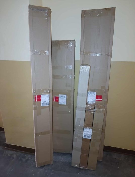 Nowe łóżko piętrowe.