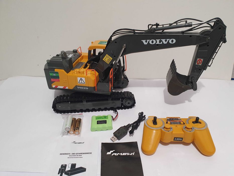 AMEWI -VOLVO koparka RC zdalnie sterowana Germany Nowa skala 1/14