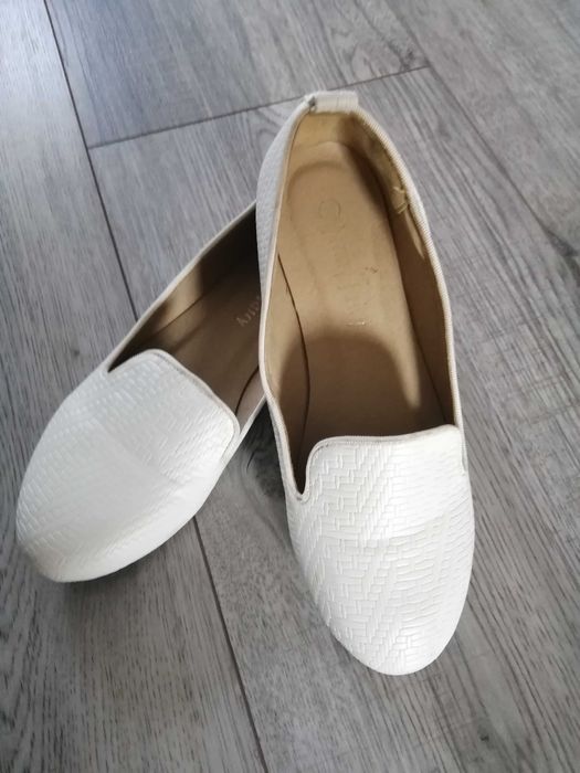 Baleriny białe 36