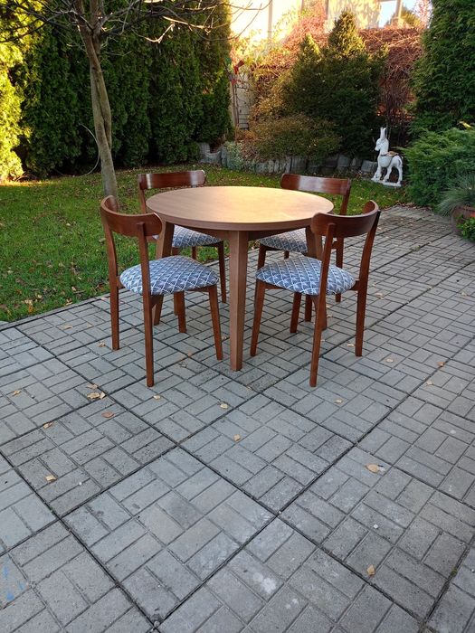 Krzesła, krzesło drewniane, do salonu, nowe, loft, vintage,PRL
