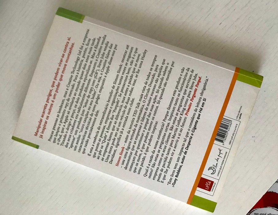 Primeiro Pergunte Porquê de Simon Sinek