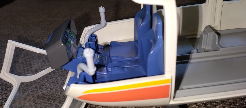 Helicóptero resgate Playmobil