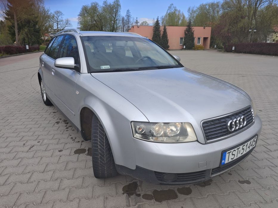 Audi A4 B6 Avant 1.9 TDI 2004 | Stan BDB | Srebrny | Do negocjacji