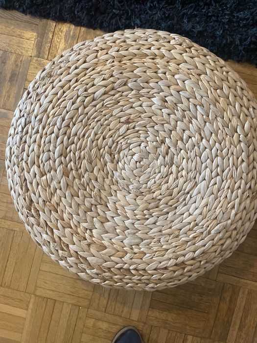 Podnóżek Ikea włókno bananowca