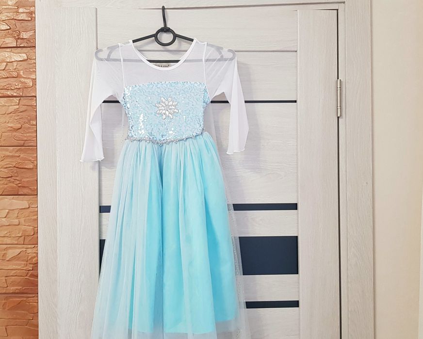 Красивое нарядное платье плаття сукня Ельза Elsa Эльзы Эльза Ельзи 4/6