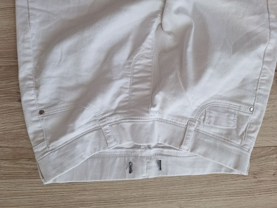 Białe damski spodnie , rozmiar 36/S