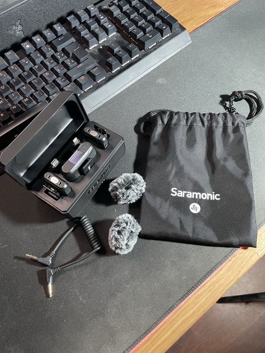 Microfones Wireless Saramonic