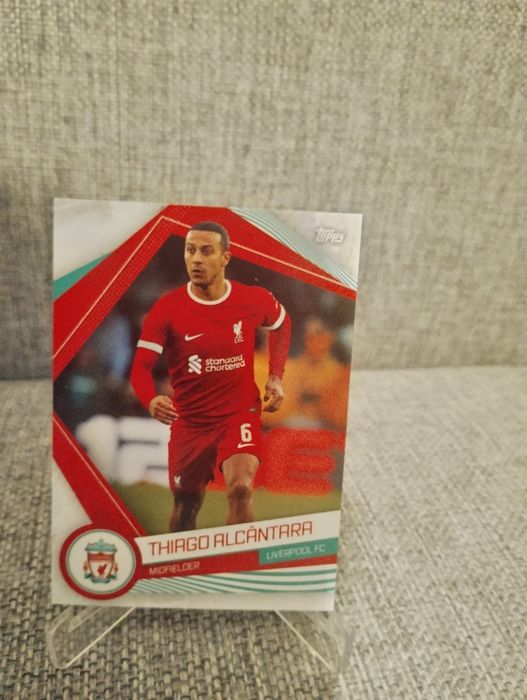 Topps fan set Liverpool 2023/24 thiago alcantara
