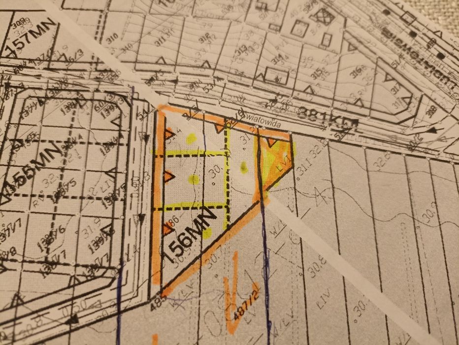 Sprzedam działkę Koszalin. Objęta M.P.Z.M.