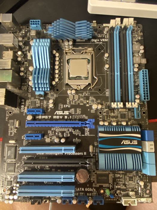 intel 7 2600k+ ASUS P8P67 REV 3.1