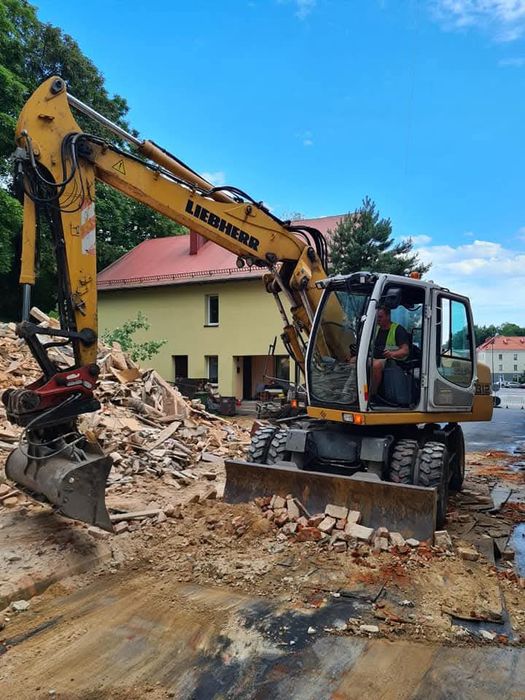 Roboty ziemne wyburzenia