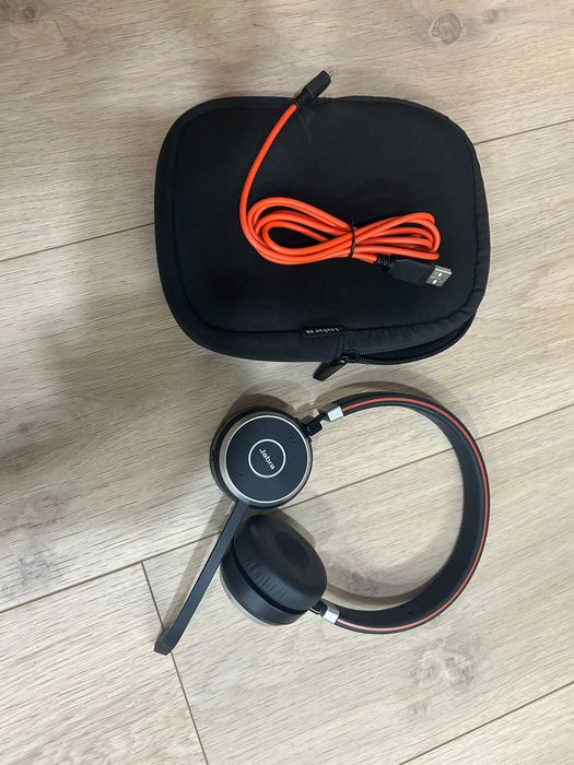 Słuchawki bezprzewodowe Jabra Evolve 65 Mikrofon - stan b. dobry Łódź