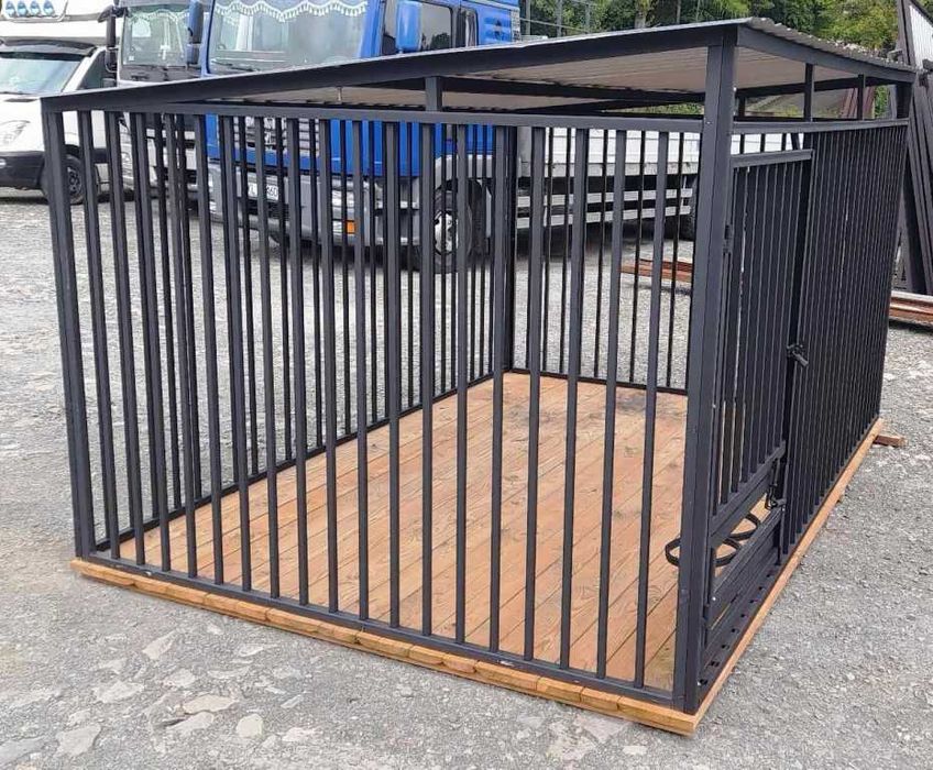 Kojec Dla Psa 3x2 Profil  Uchwyty Na Miski PRODUCENT