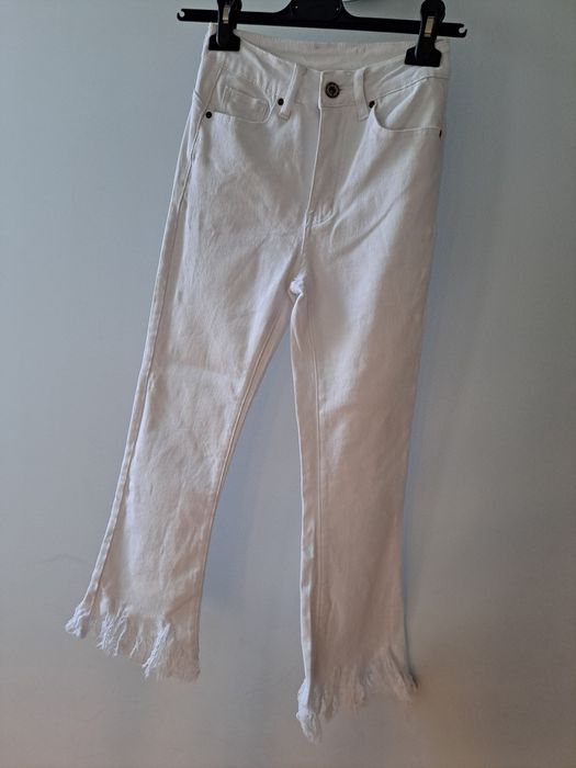 Calças brancas xs de mulher