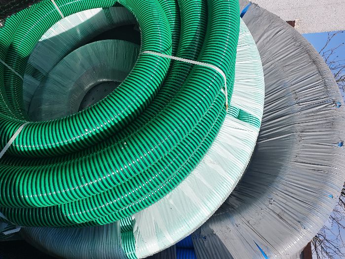 Wąz ssawny fi 100 - 4" do beczkowozu