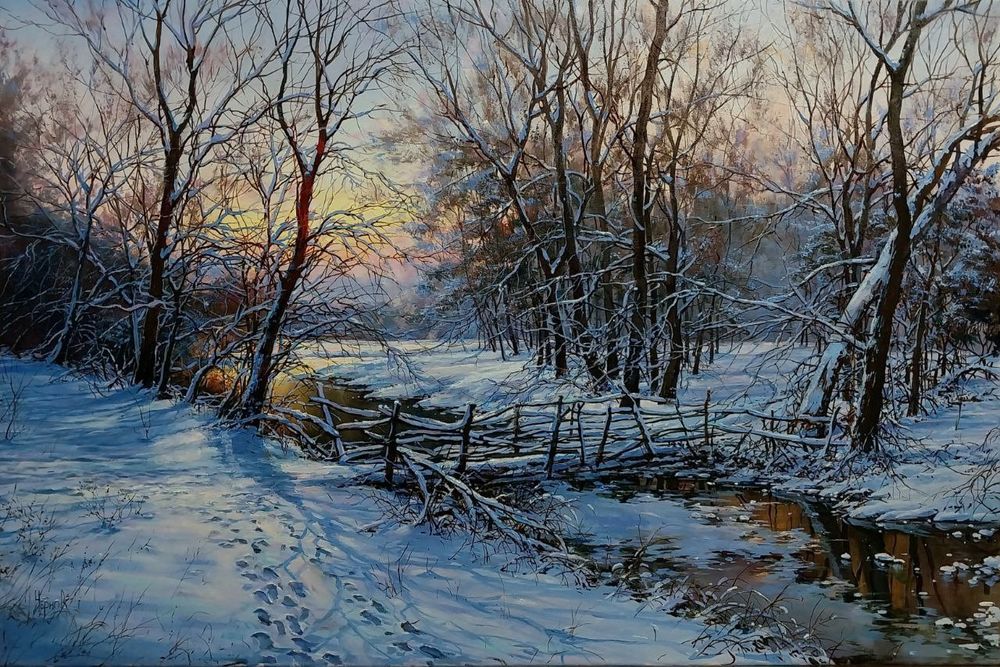 Картина "За мить до світанку..." Іван Чернов