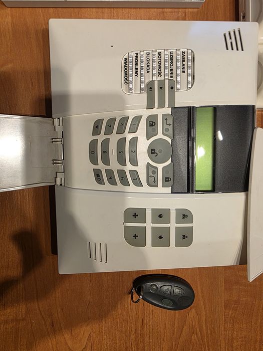 Zestaw alarmowy Risco GTI sprawny z demontażu