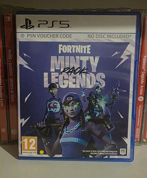 Fortnite PS5 Atenção Sem DLC