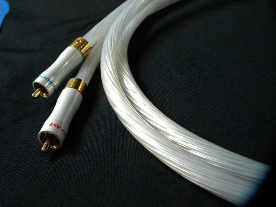 Kable rca silver dł. 1 metr