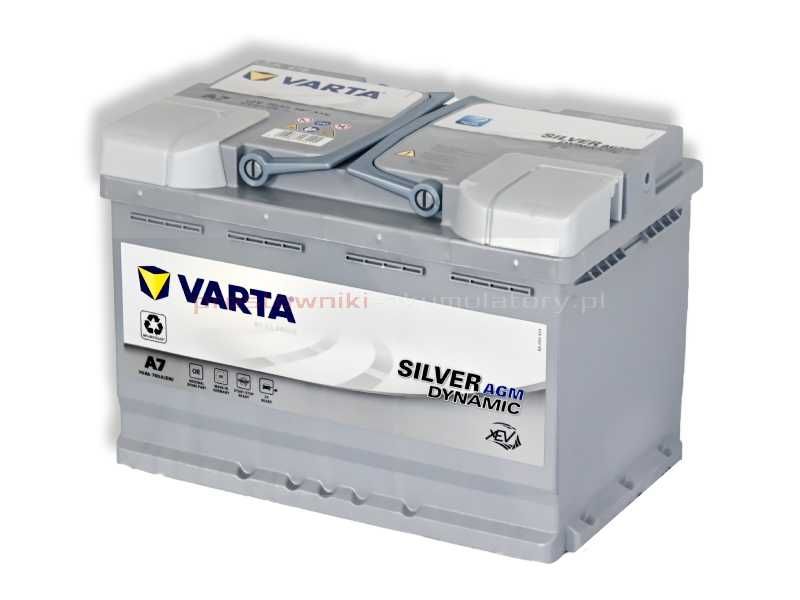 Akumulator Varta Silver AGM A7 12V 70Ah 760A Jana 3 Sobieskiego 111