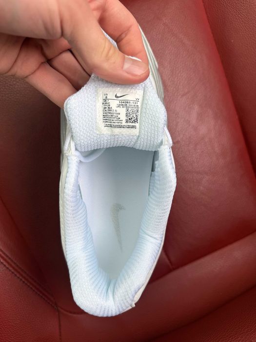 (ОПЛАТА ПІСЛЯ ОГЛЯДУ)Nike Shox R4 White Найк Шокс Р4 Білі