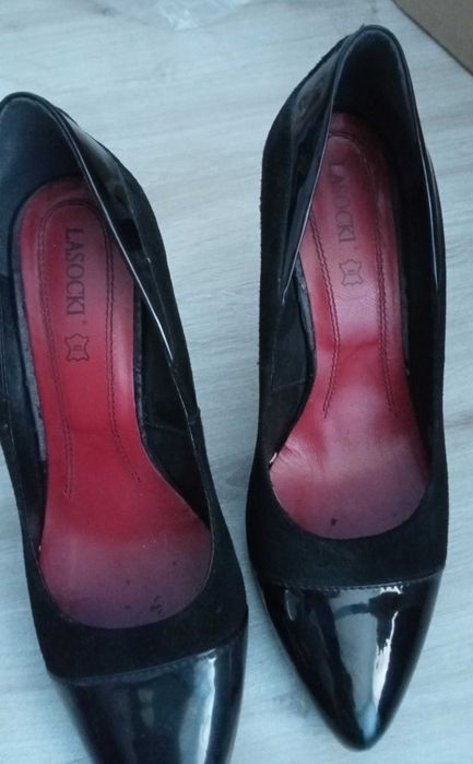 zamszowe szpilki  LASOCKI rozm. 37