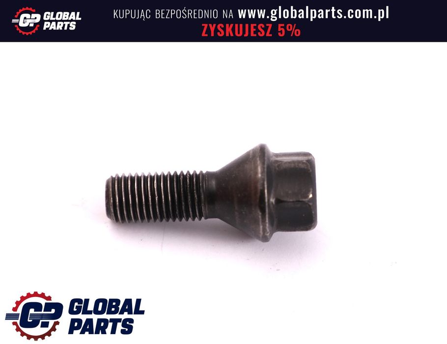 BMW E39 E46 E60 E61 E65 E81 E87 E90 E91 E92 Śruba Koła