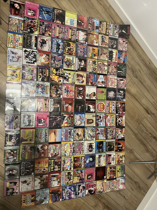 Kolekcja 223 płyt CD głównie disco-polo Green Star