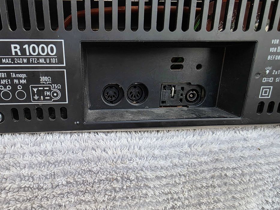 super ampli stereo grundig r1000 mega bas