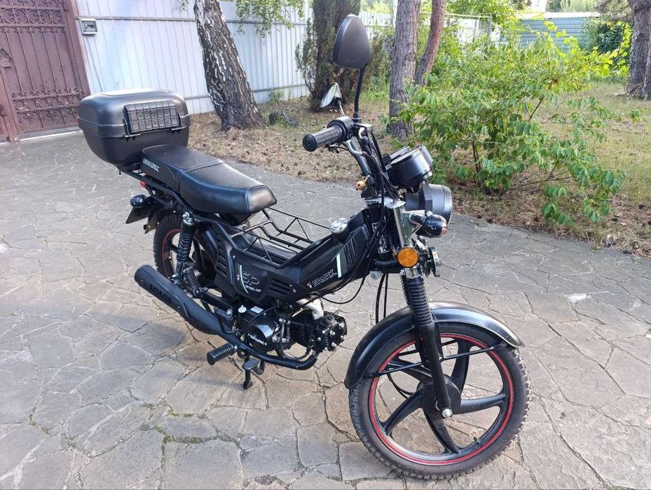 Мотоцикл Spark SP125C-1CF стан НОВОГО 227 км пробігу Кофр у подарунок