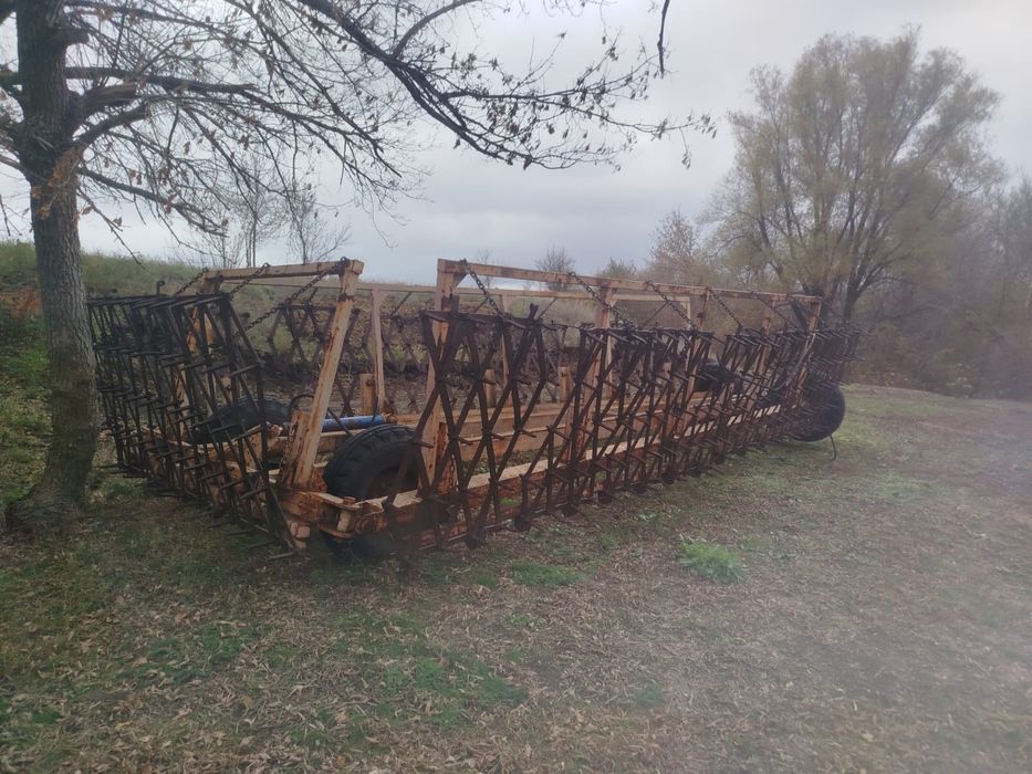 Борона зубова гідрофікована 17 метрів