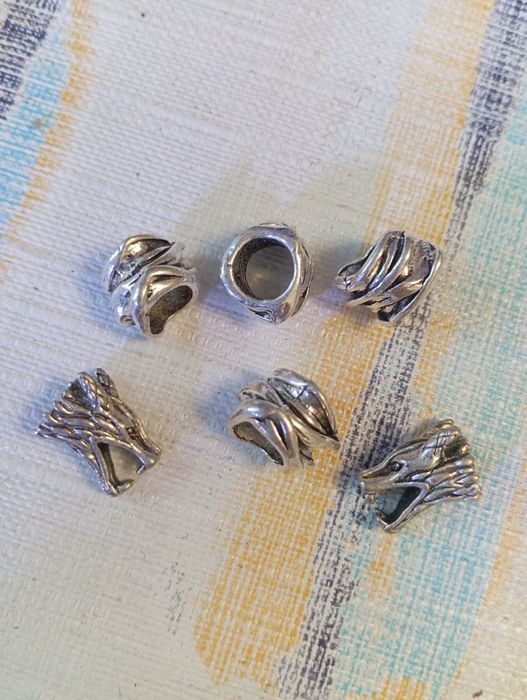 Zestaw koralików wiking Koraliki do brody włosów, Wiedźmin dredów