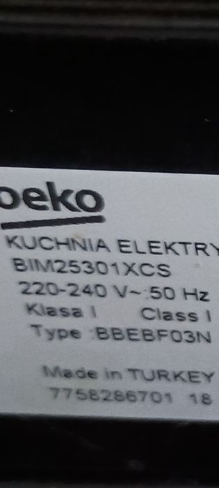 Piekarnik+mikrofalówka Beko do zabudowy zestaw