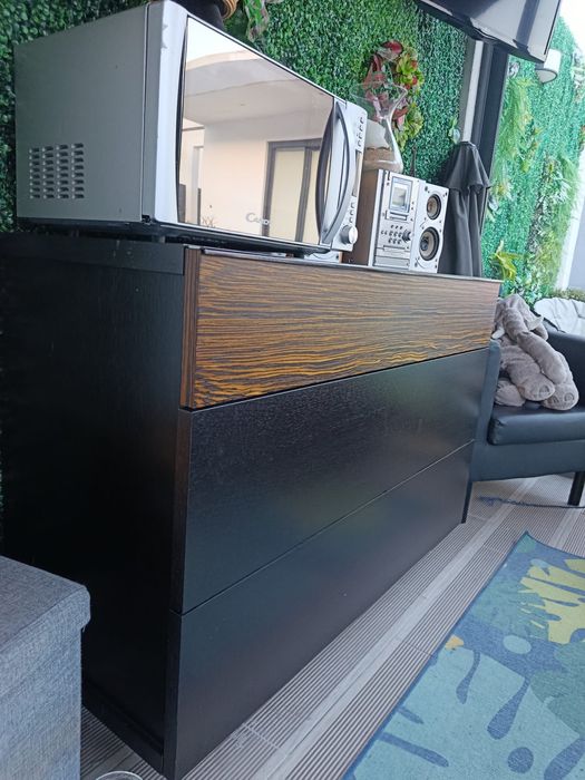 Cómoda Moderna 3 Gavetas – Excelente Estado | 120cm