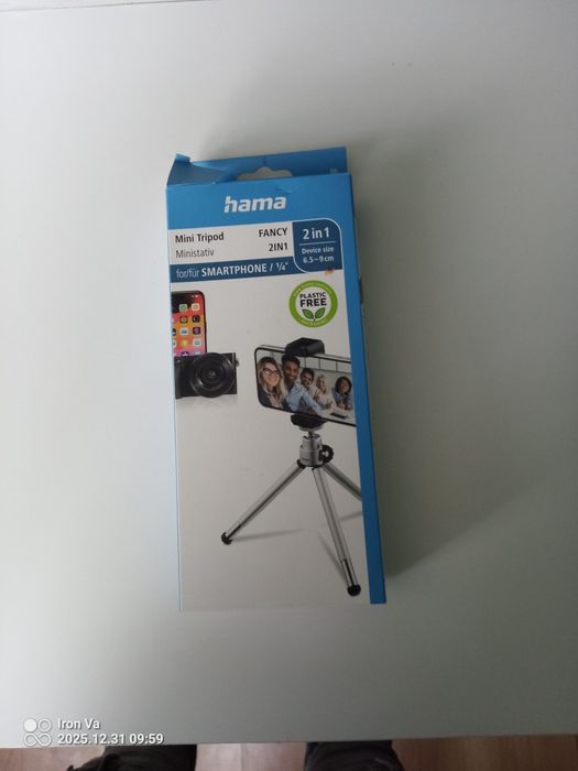 Sprzedam nowy nieużywany stojak na telefon marki hama 2in1