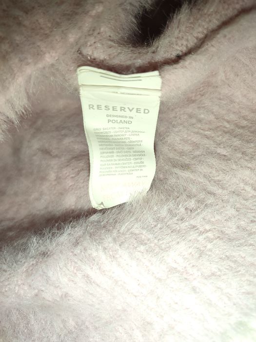 Futerkowa miękka bluza w pastelowym kolorze