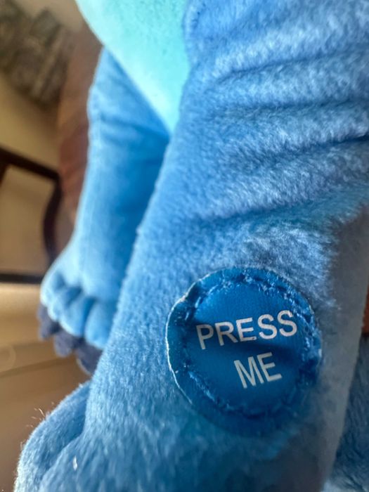 Stitch Disney Macio Com Som Peluche 26 cm